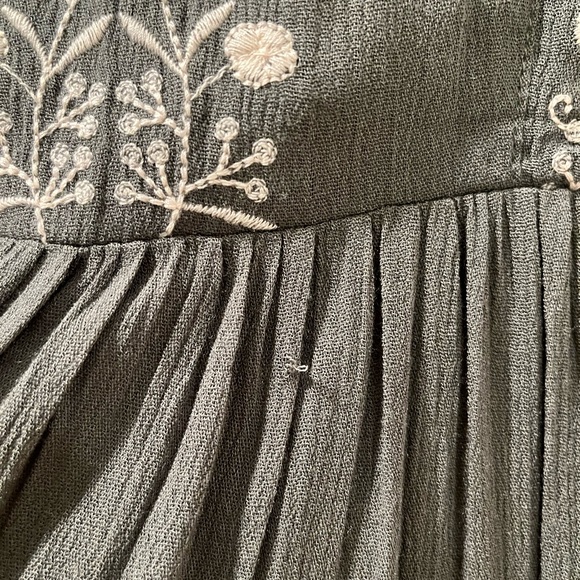 Green boho dress - Picture 4 of 6